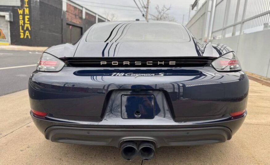 Porsche. 718 Cayman • S Coupe 2D