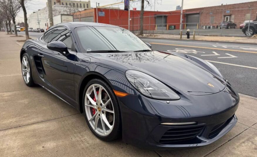 Porsche. 718 Cayman • S Coupe 2D