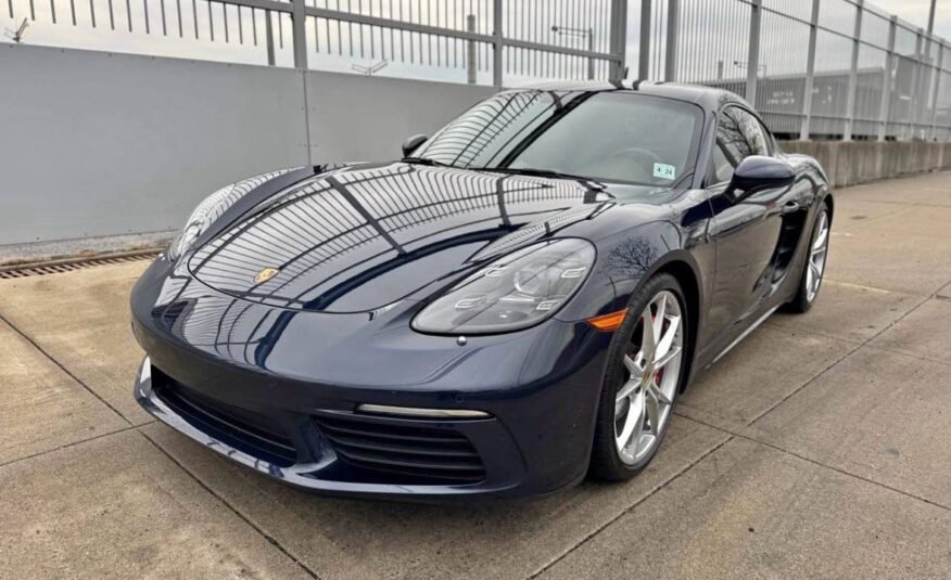 Porsche. 718 Cayman • S Coupe 2D