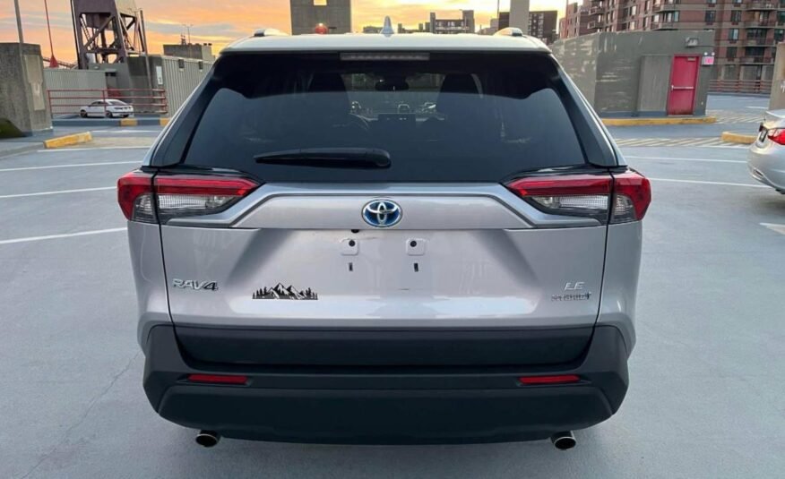 2021 Toyota RAV4 Hybrid • LE Sport Utility 4D