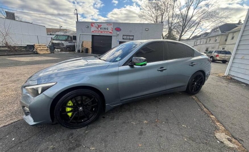 2016 Infiniti Q50 • Red Sport 400 Sedan 4D