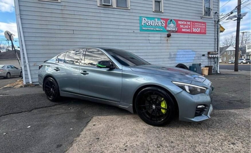 2016 Infiniti Q50 • Red Sport 400 Sedan 4D