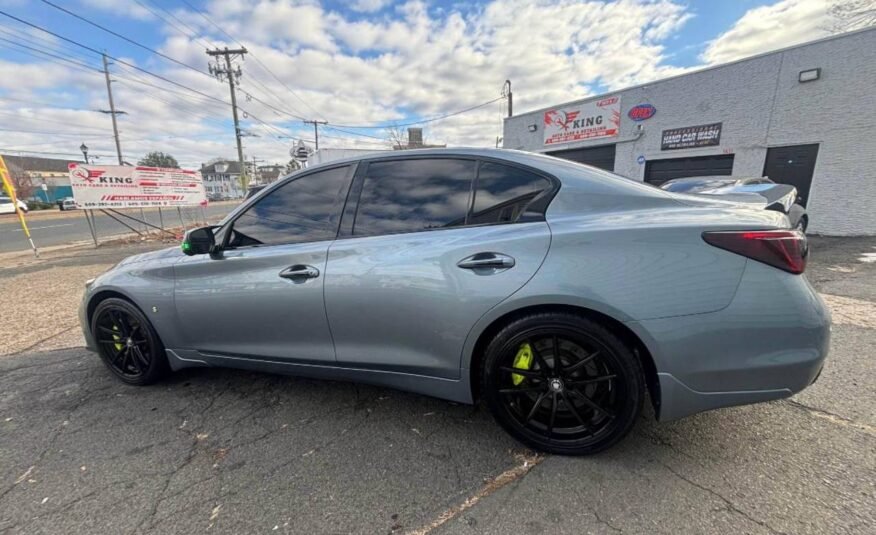 2016 Infiniti Q50 • Red Sport 400 Sedan 4D