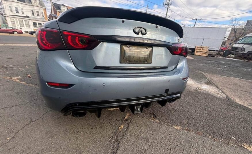 2016 Infiniti Q50 • Red Sport 400 Sedan 4D