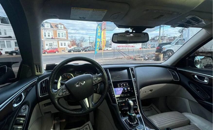 2016 Infiniti Q50 • Red Sport 400 Sedan 4D