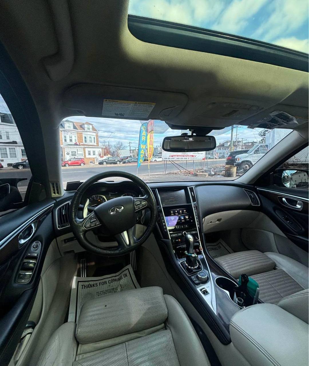 2016 Infiniti Q50 • Red Sport 400 Sedan 4D